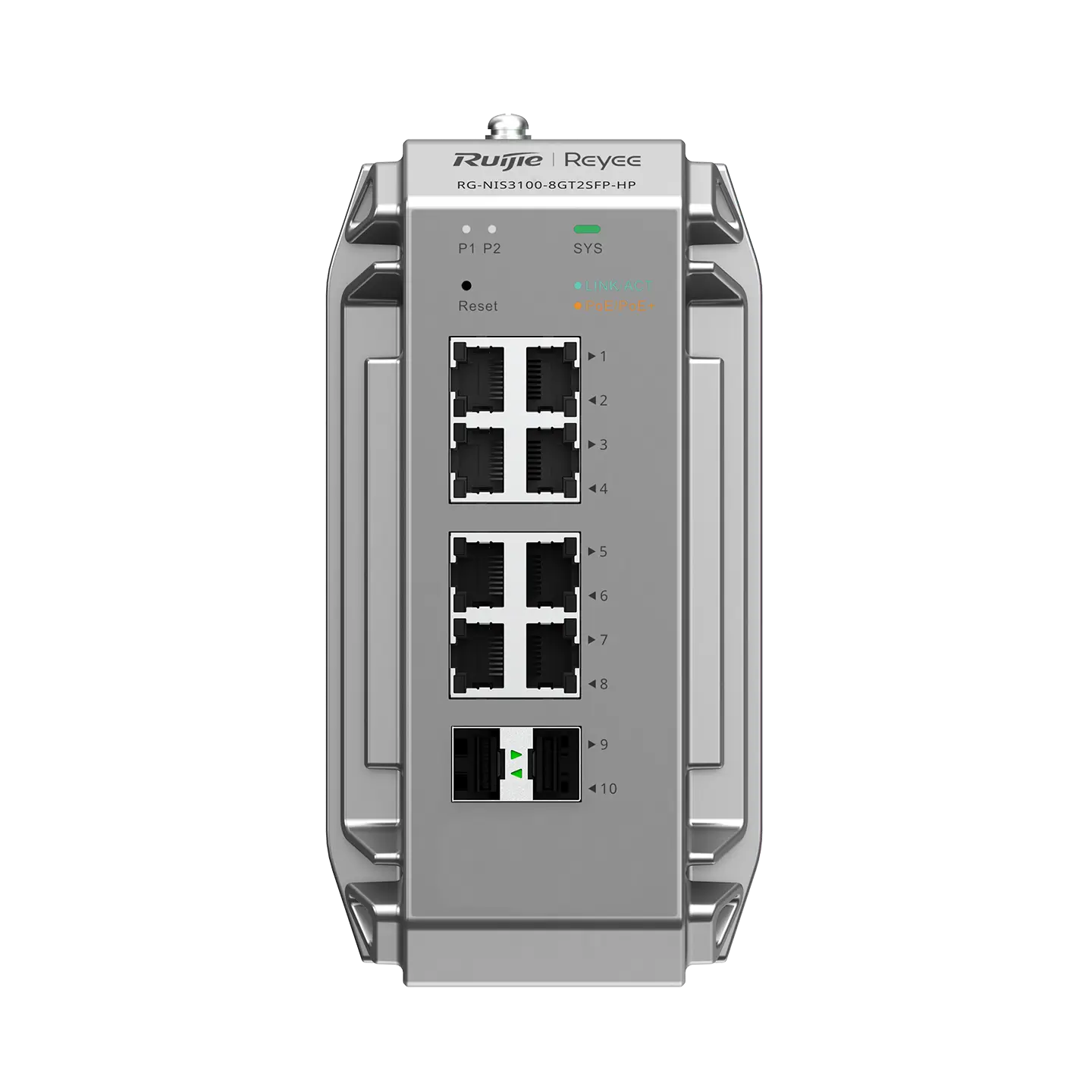 Коммутатор Ruijie Reyee RG-NIS3100-8GT2SFP-HP (RG-NIS3100-8GT2SFP-HP)