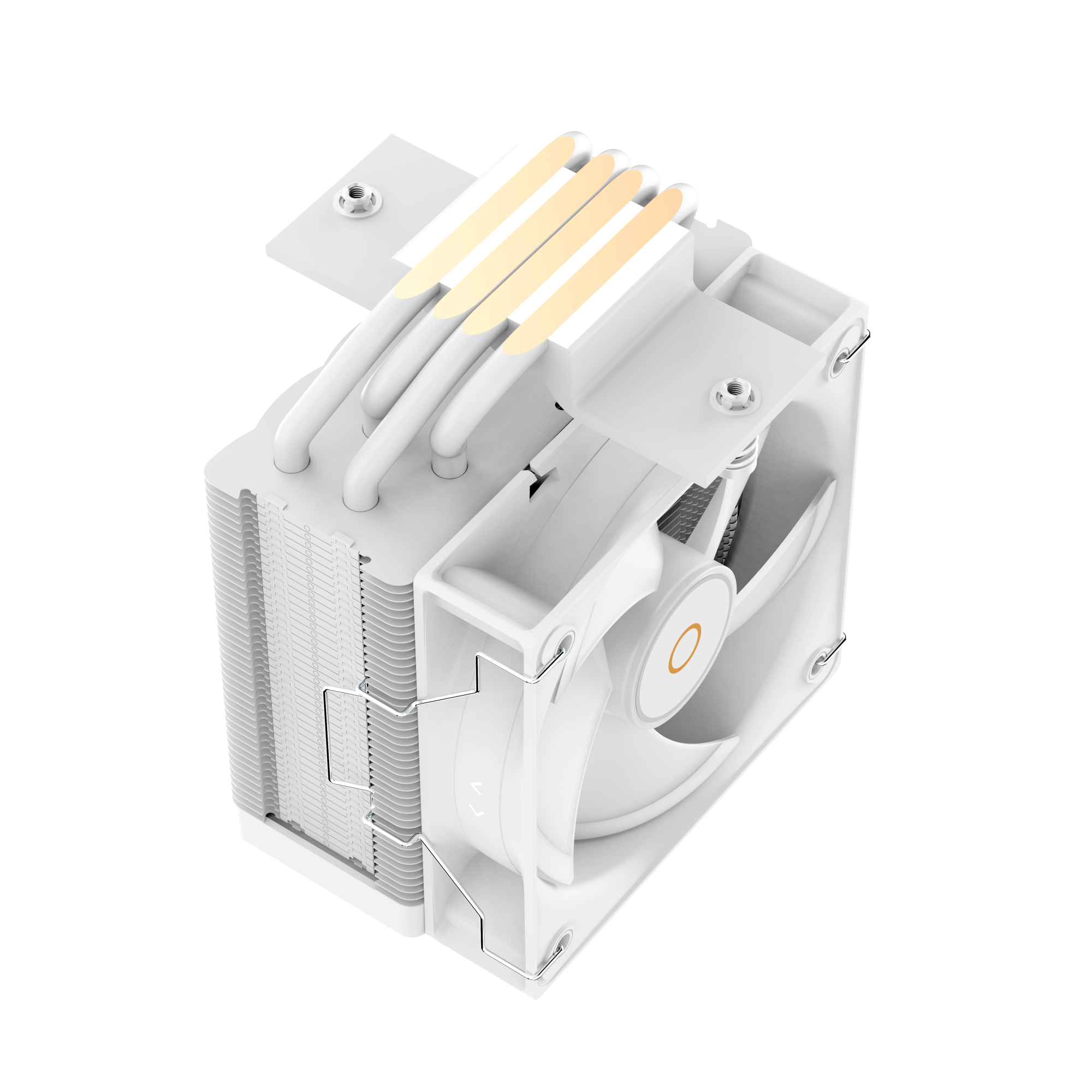 Вентилятор для процессора Ocypus Gamma A40 WH ARGB; Белый (Gamma-A40-WH1AAWN00X-GL)