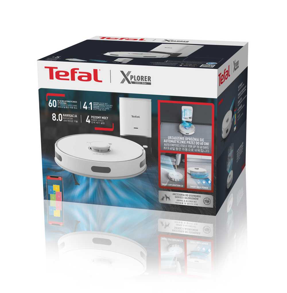 Робот пылесос Tefal RG8597WH (RG8597WH)