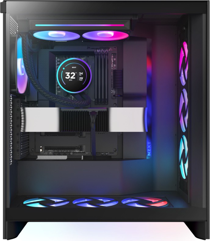 Кулер с водяным охлаждением NZXT Kraken Elite 240 RGB V2 Black (RL-KR24E-B2)