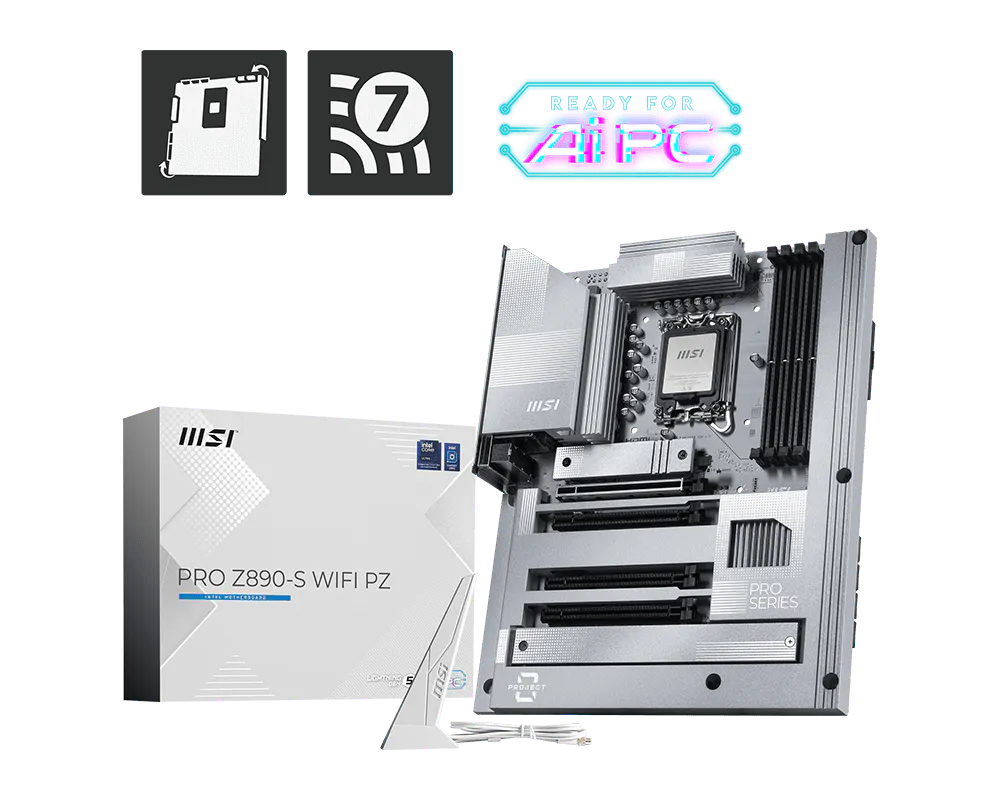 Материнская плата MSI PRO Z890-S WIFI PZ (PRO Z890-S WIFI PZ)