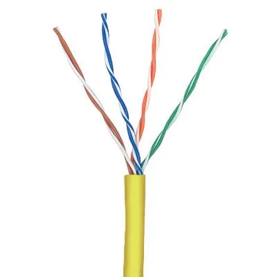 Кабель MOLEX Cat.5e U/UTP, 4 пары, 305 м, жёлтый (CAA-00462-YL)