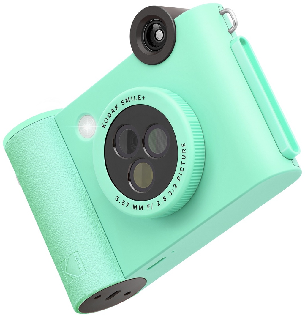Фотоаппарат моментальной печати Kodak Smile+ зеленый (RODSMPCAMGN)