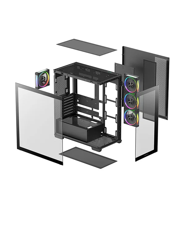 Компьютерный корпус Deepcool CG580 4F V2 (R-CG580-BKADA4-G-2)