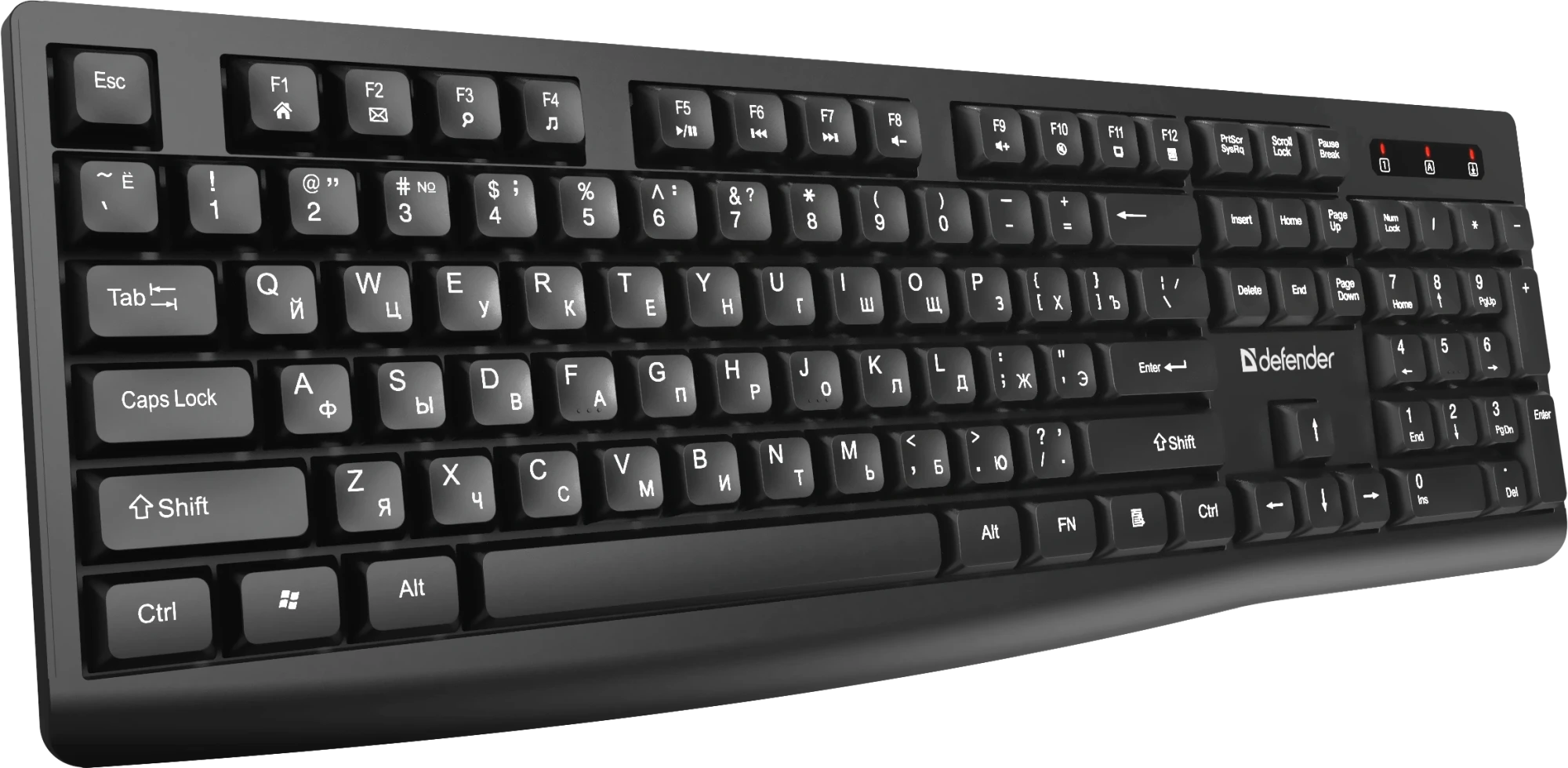 Клавиатура + мышь Defender Seoul C-972, Black (45972)