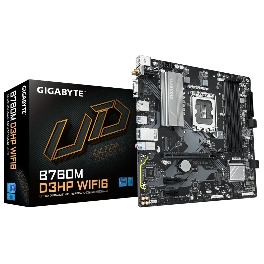 Материнская плата Gigabyte B760M D3HP WiFi6 (B760M D3HP WIFI6)