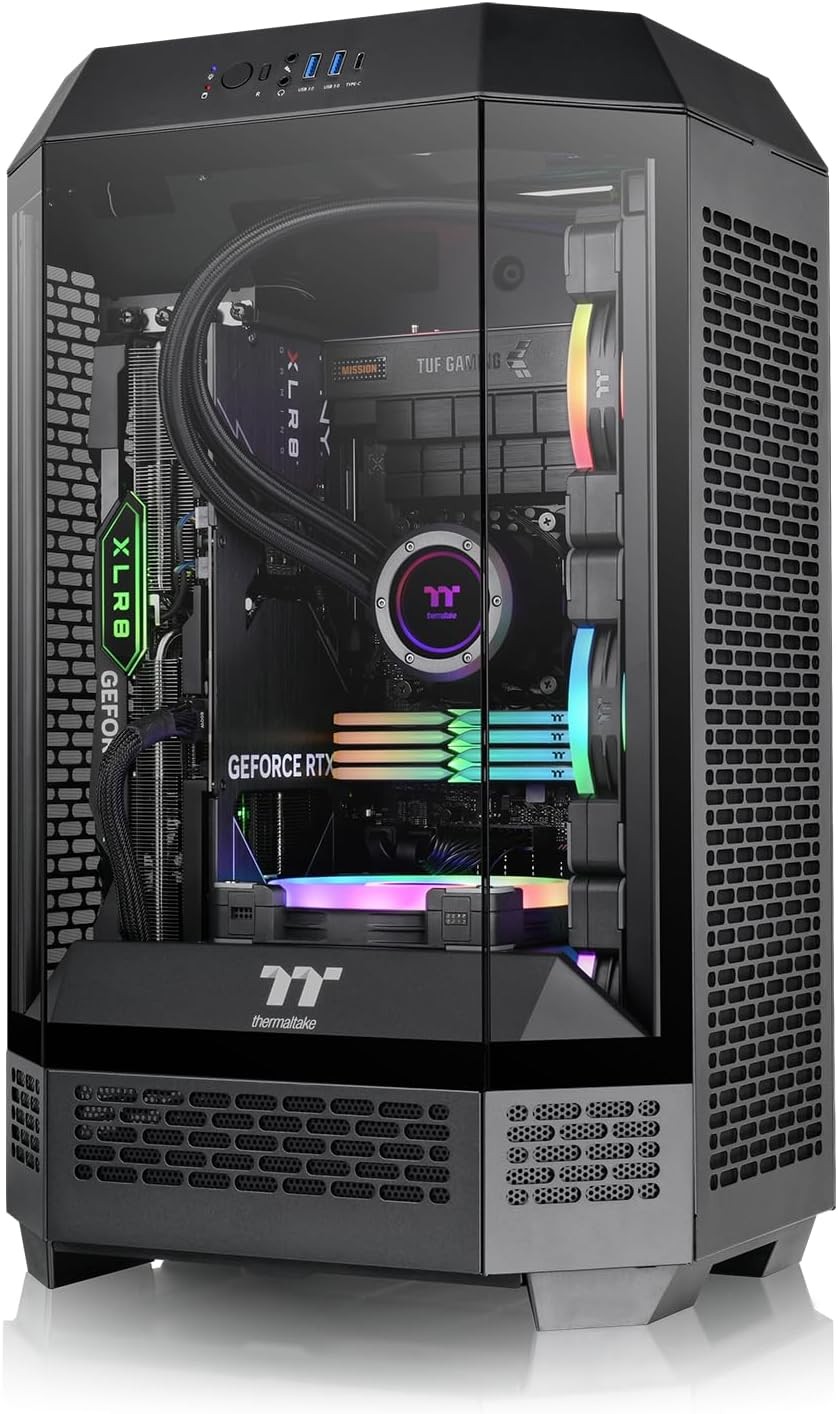 Компьютерный корпус Thermaltake The Tower 300 - Black (CA-1Y4-00S1WN-00)