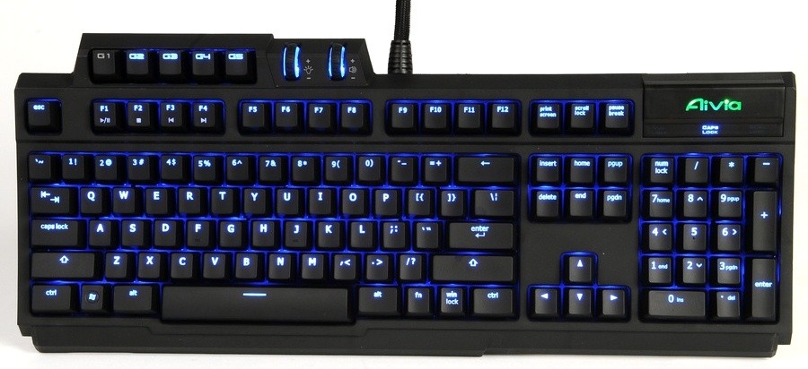 Клавиатура Gigabyte Aivia Osmium, Black-Brown (GK-Osmium BRN)