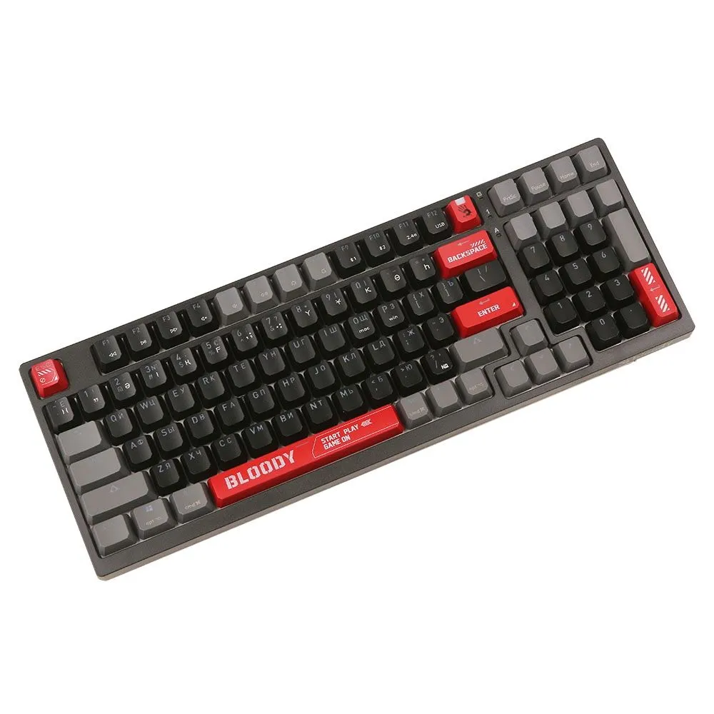 Клавиатура A4Tech Bloody WS98, Sports Red, BLMS Red  (WS98 SPORTS RED)