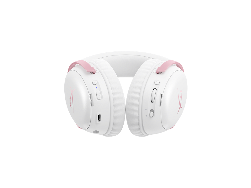 Гарнитура, HyperX Cloud III S Wireless, Бело-розовый (DG0R2AA)