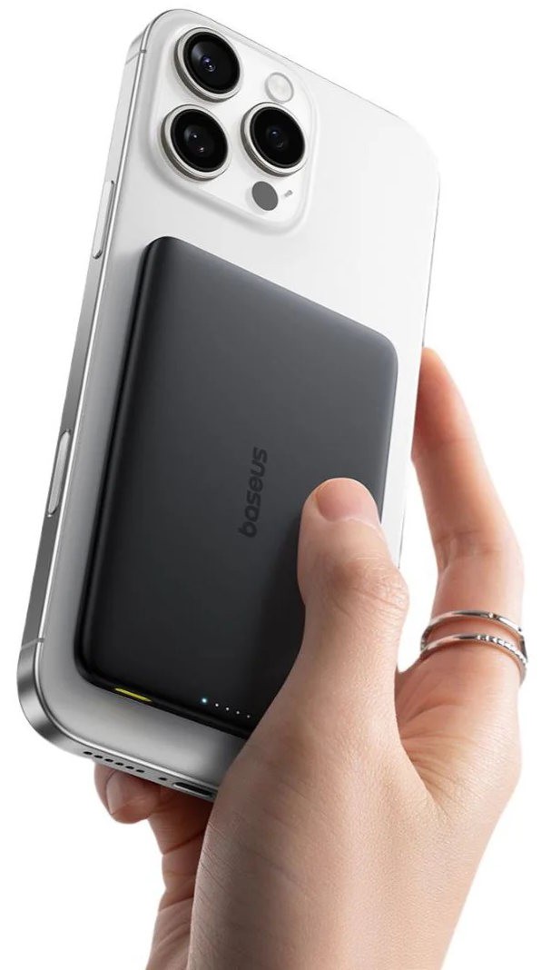 Портативный внешний аккумулятор Baseus PicoGo AM41 Ultra-Slim, 5000mAh 20W - Cosmic Black (E0026700)
