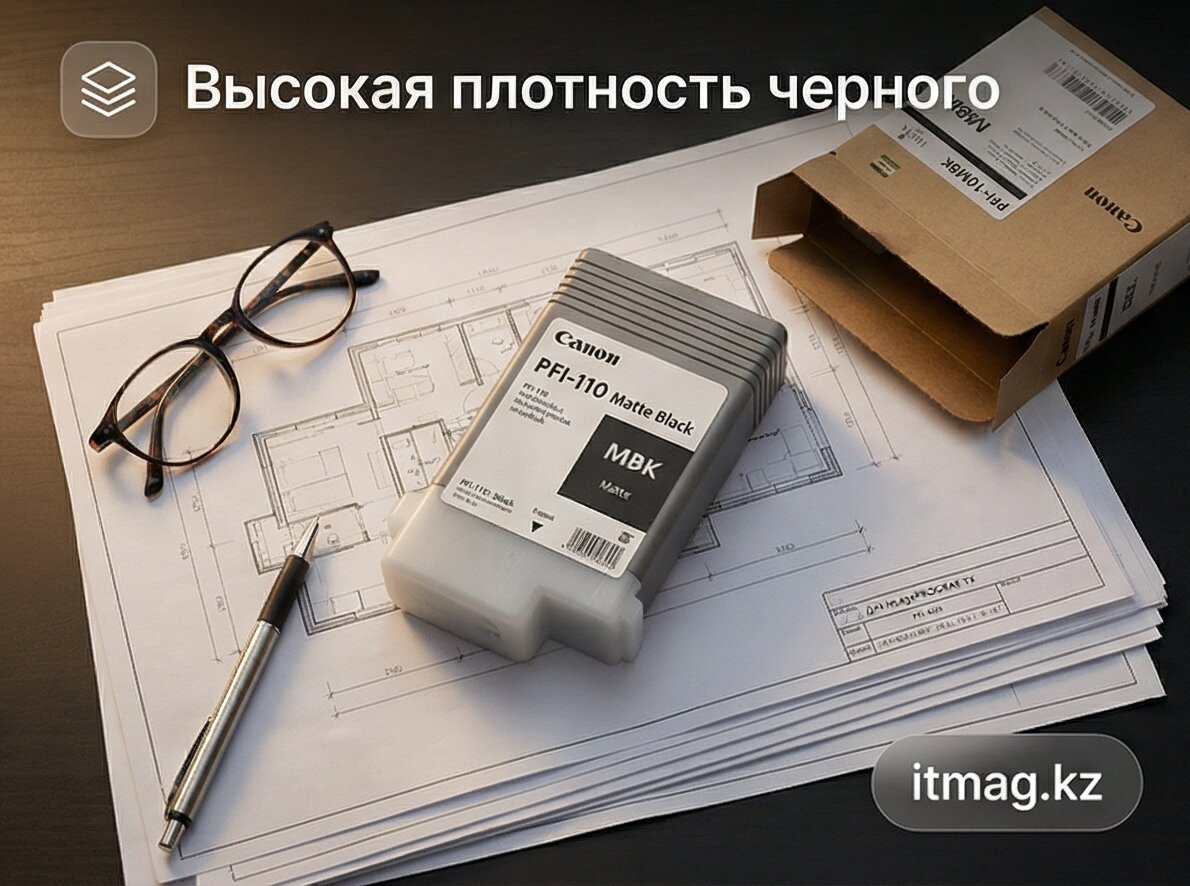 Чернильный картридж Canon PFI-110 Matte Black (2363C001)