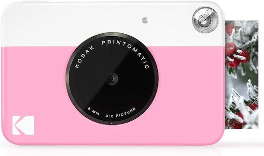 Фотоаппарат моментальной печати Kodak PRINTOMATIC розовый (RODOMATICPK)