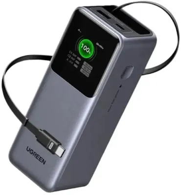 Мобильный аккумулятор Power Bank UGREEN, 20000mAh, 165W, PB726 (95670B)