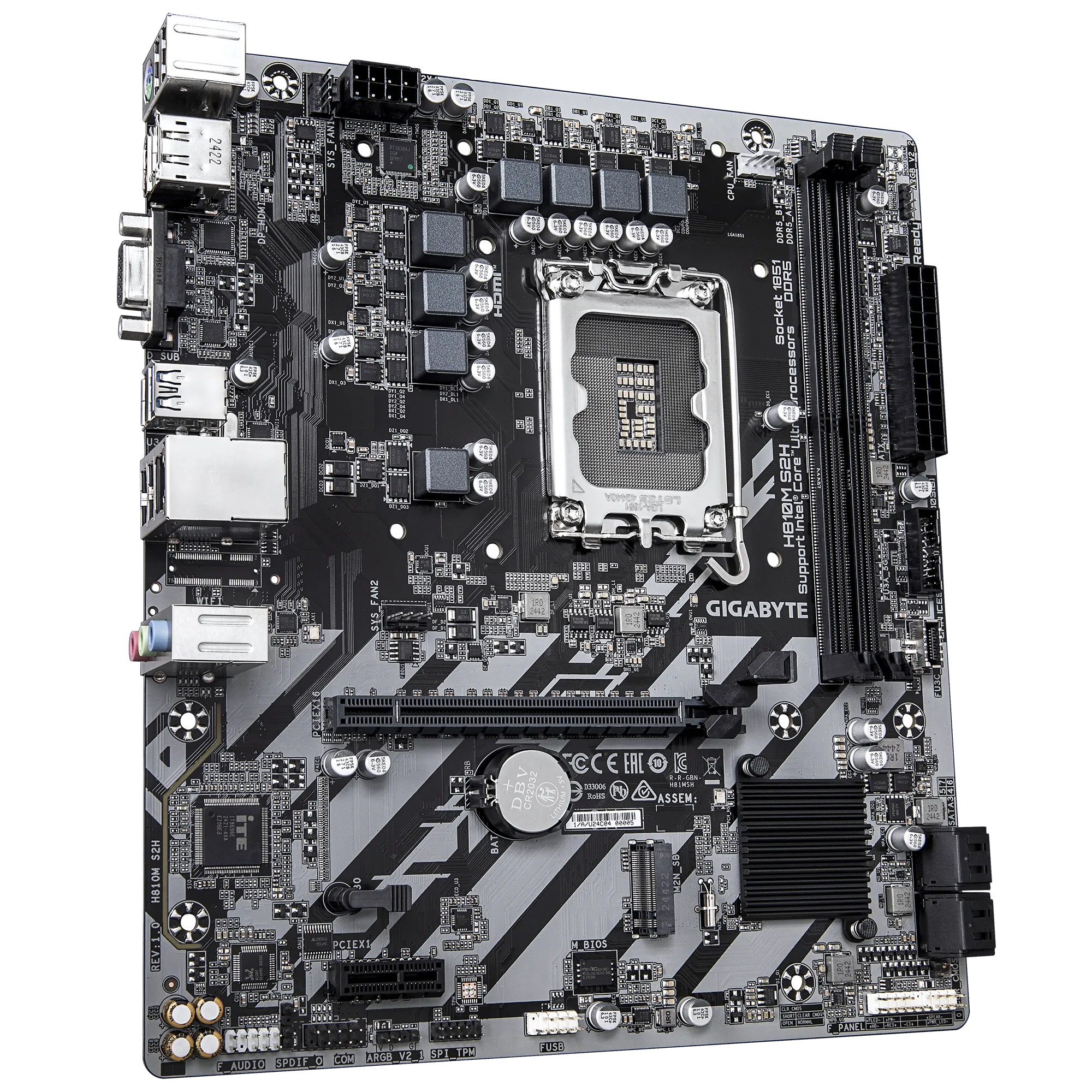 Материнская плата Gigabyte H810M S2H (H810M S2H )