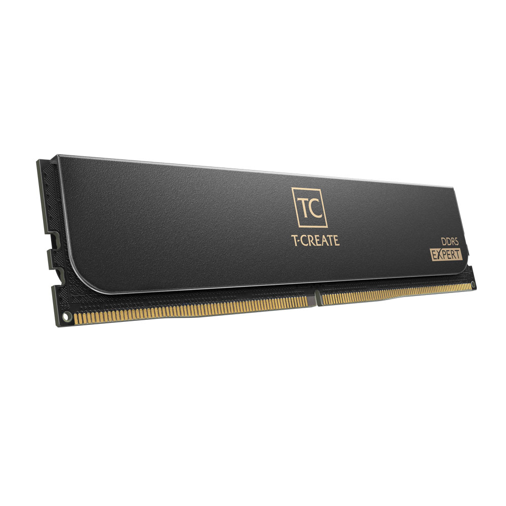 Комплект модулей памяти TeamGroup Team T Create Expert DDR5 32Gb (16x2), 6400MHz, Black (CTCED532G6400HC40BDC01)