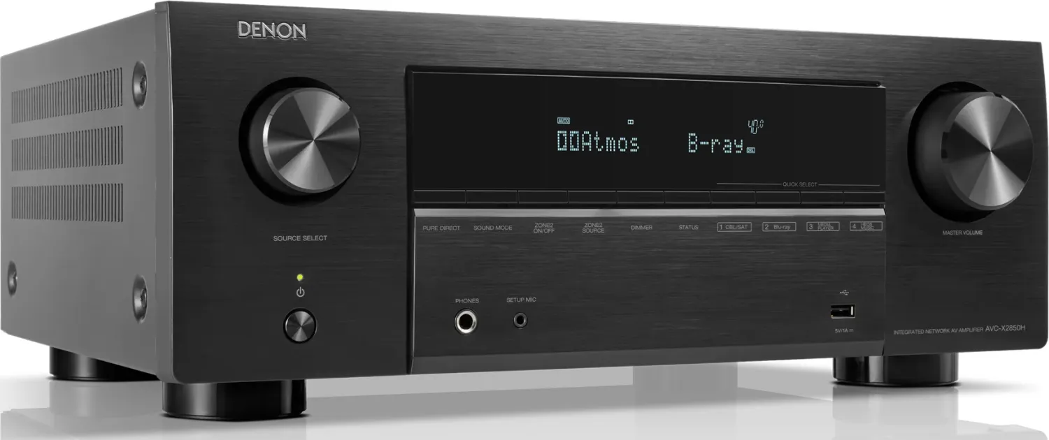 AV-усилитель DENON AVC-X2850H ЧЕРНЫЙ (AVCX2850HBKE2/B)