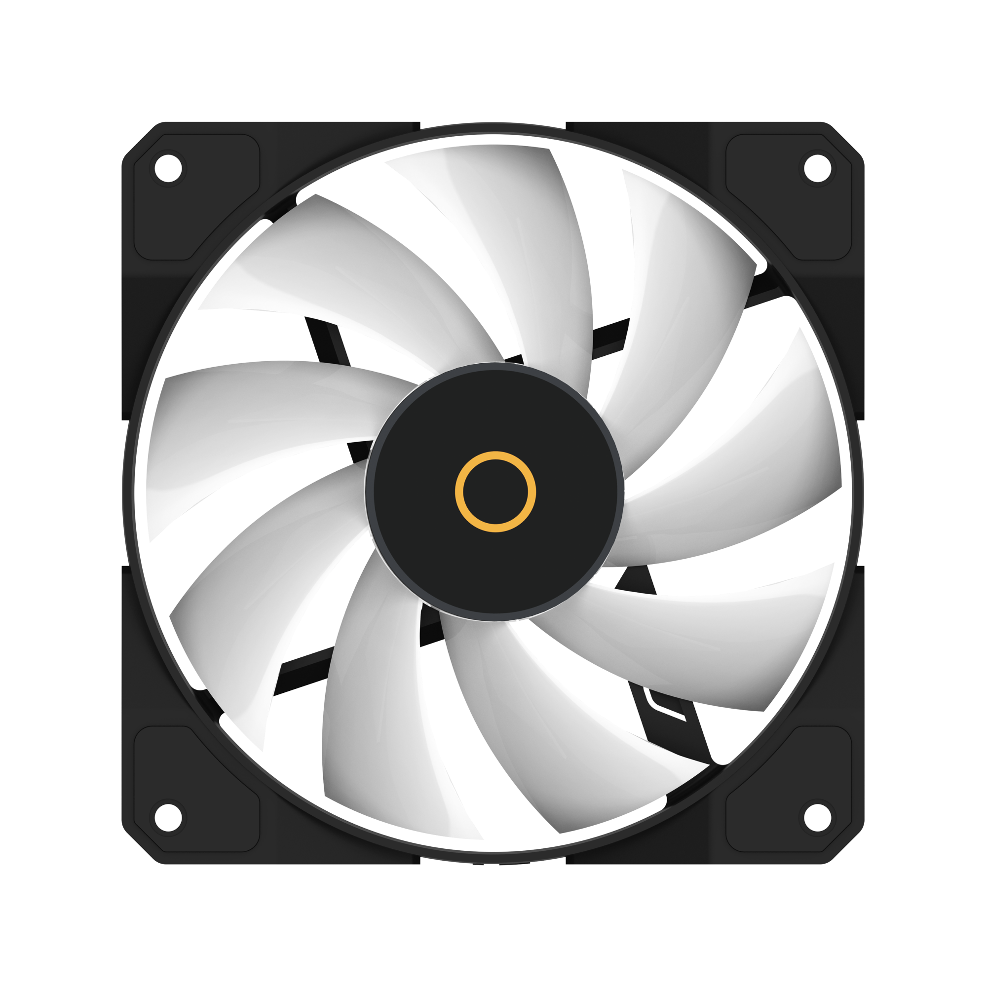 Вентилятор для корпуса Ocypus Beta F12 BK ARGB, Черный (Beta-F12-BK1AM00X-GL)