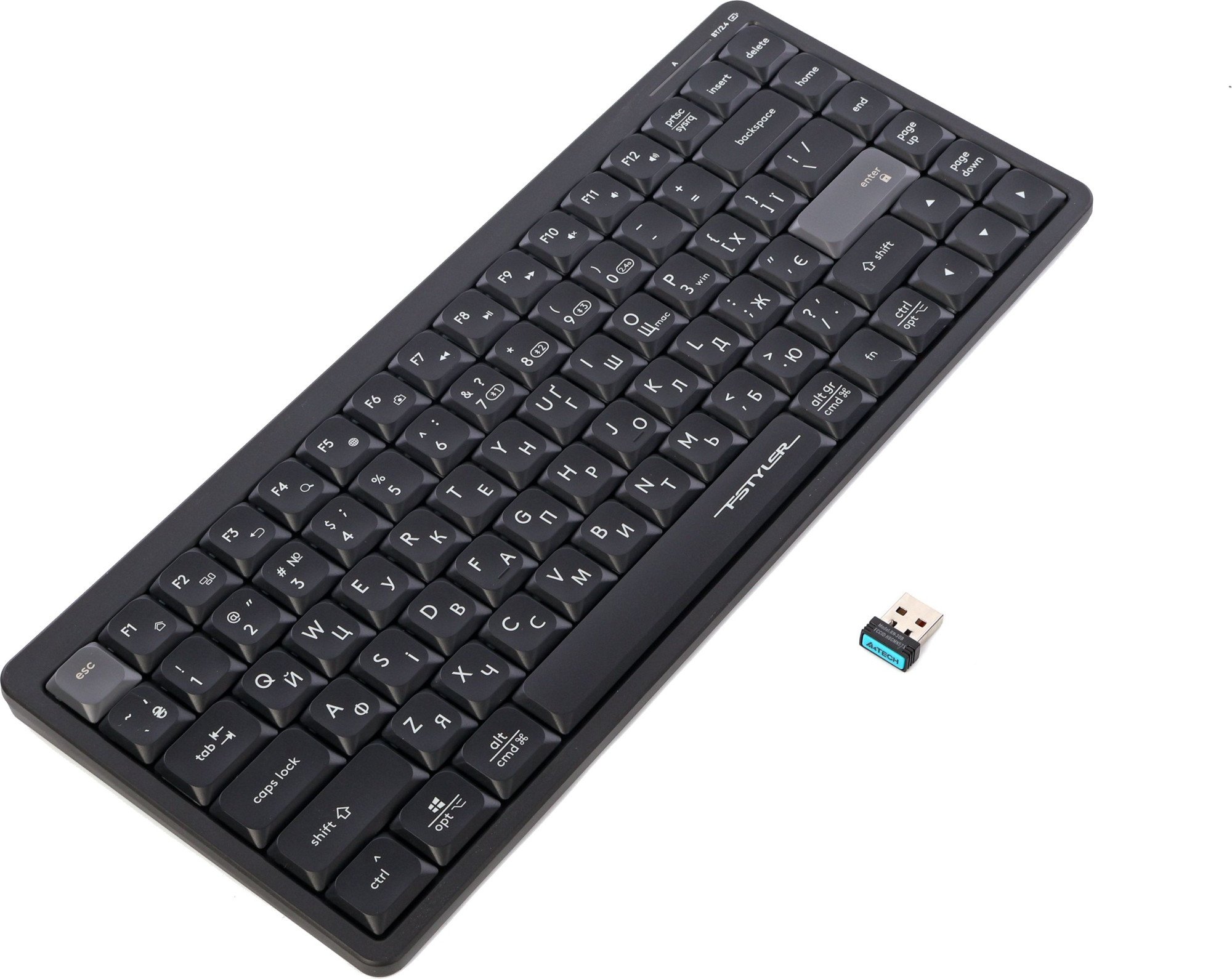 Клавиатура беспроводная A4tech Fstyler FBX53C Black (FBX53C Black)