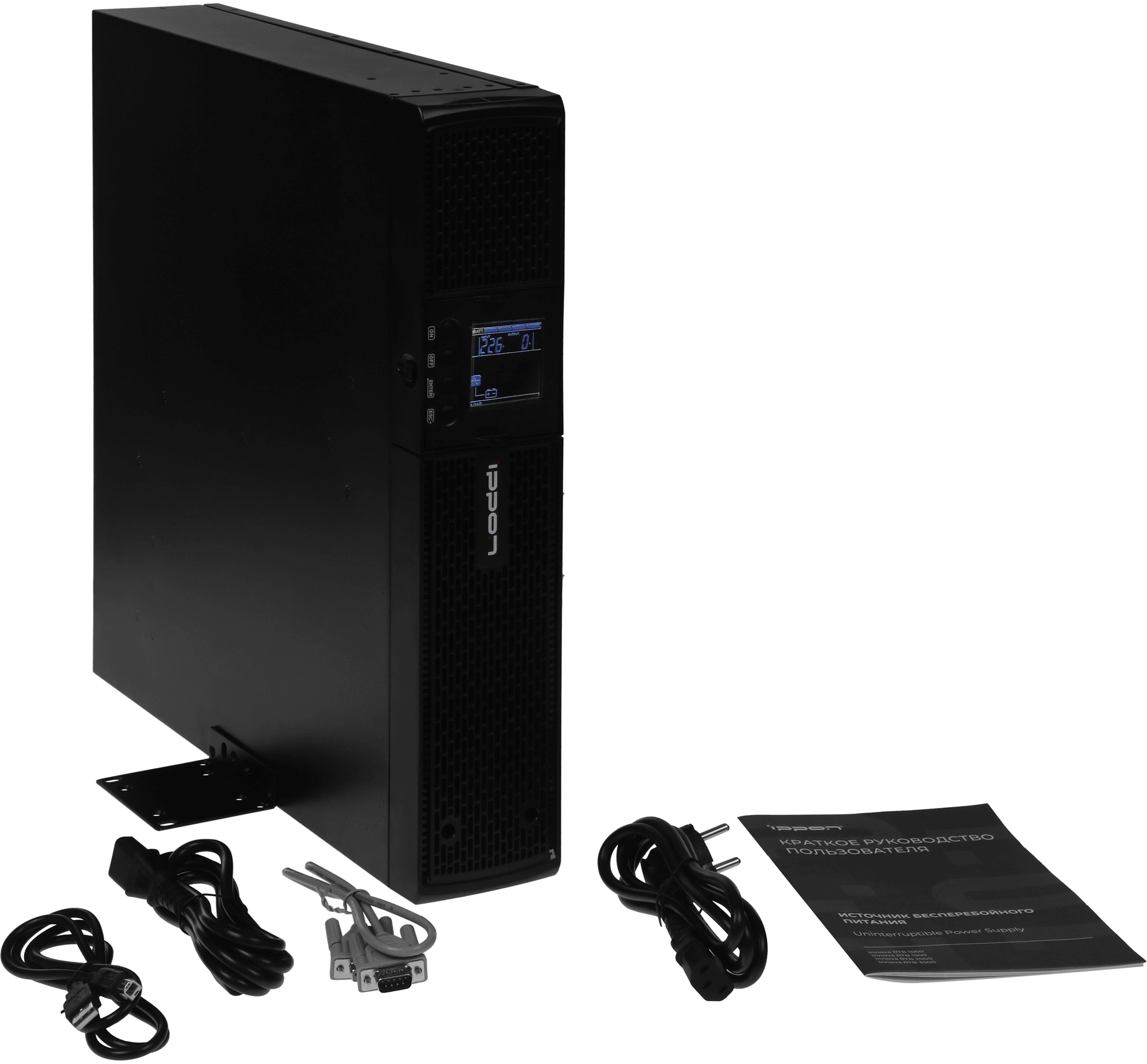 Источник бесперебойного питания Ippon Innova RTB 1500, 1500VA, 1350W (INNOVA RTB 1500)