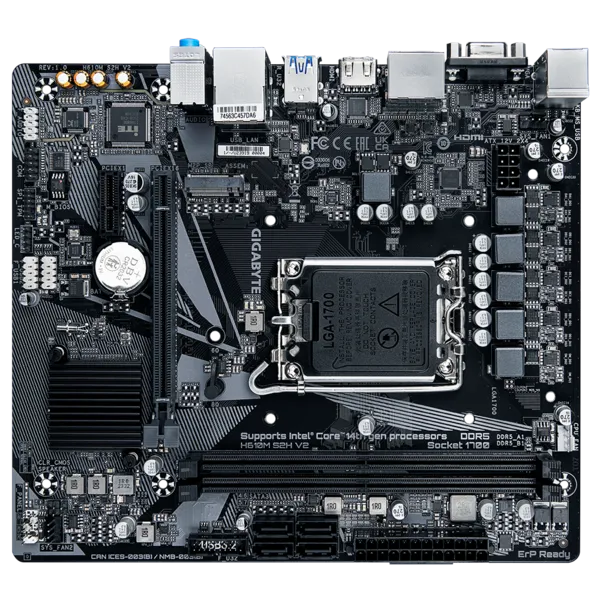 Материнская плата Gigabyte H610M S2H V2  (H610M S2H V2)