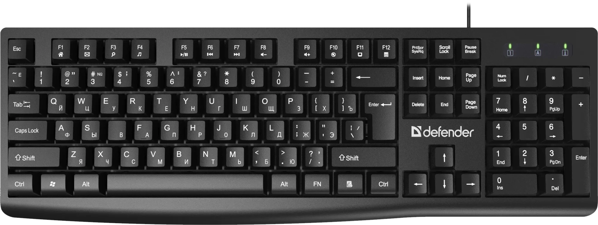 Клавиатура Defender Navigator HB-138, USB (45138)