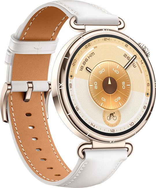 Смарт часы Huawei Watch GT 6 KSU-B19 41mm, White Composite Leather Strap (55020FVV)