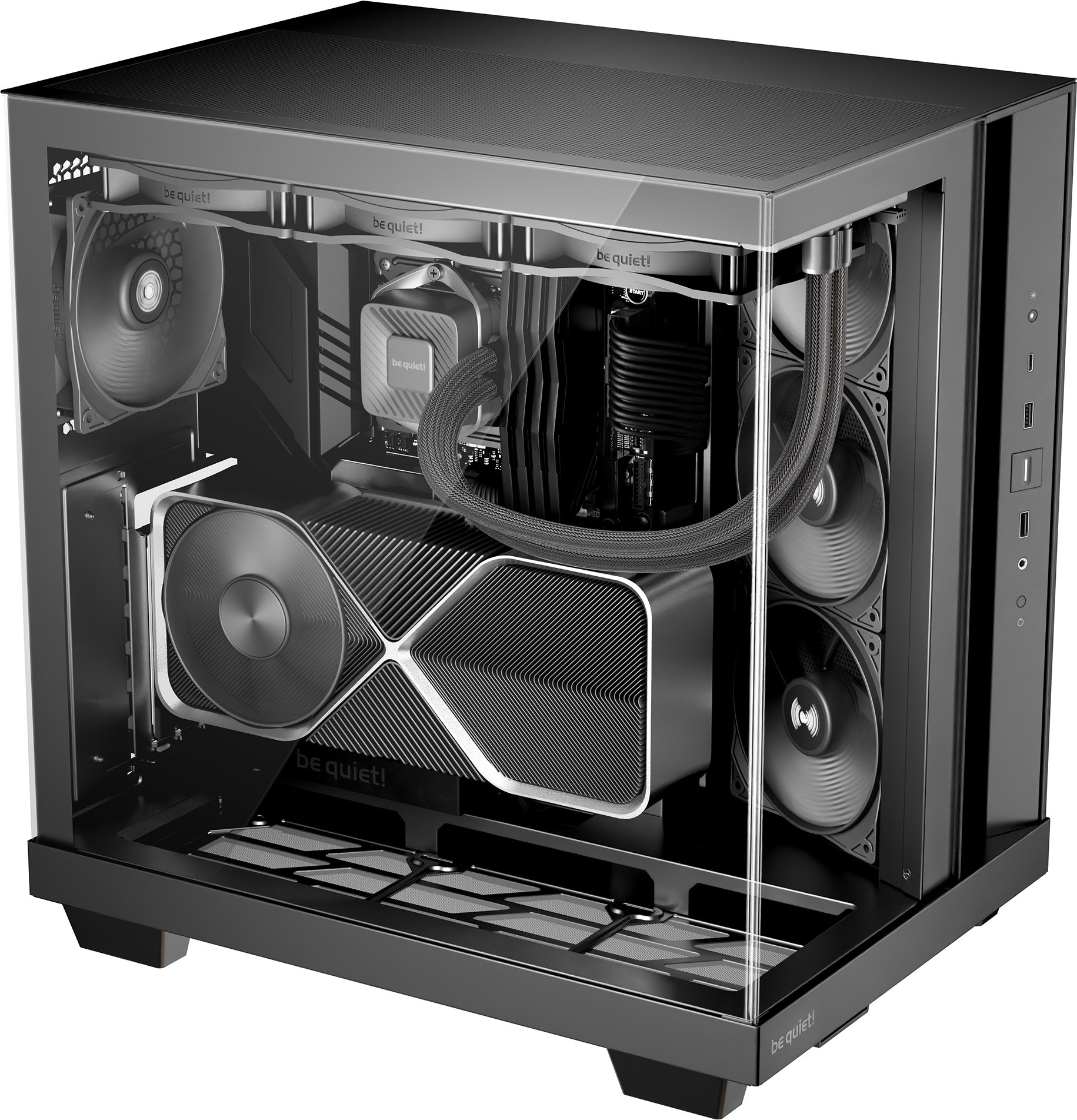 Компьютерный корпус Bequiet! Light Base 500 Black (BGW83)