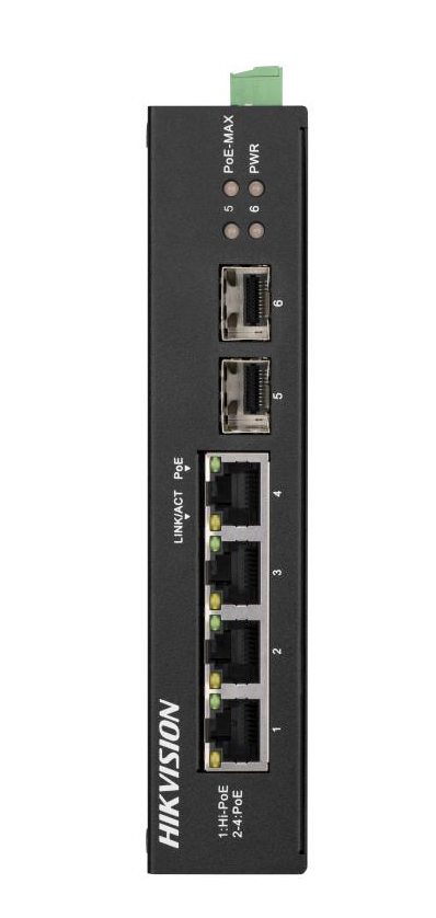 Коммутатор Hikvision DS-3T0506HP-E/HS (DS-3T0506HP-E/HS)