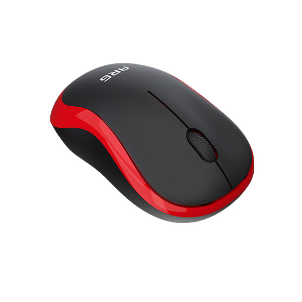 Мышь беспроводная ARG MO2W, Black-Red (MO2W-BKR)