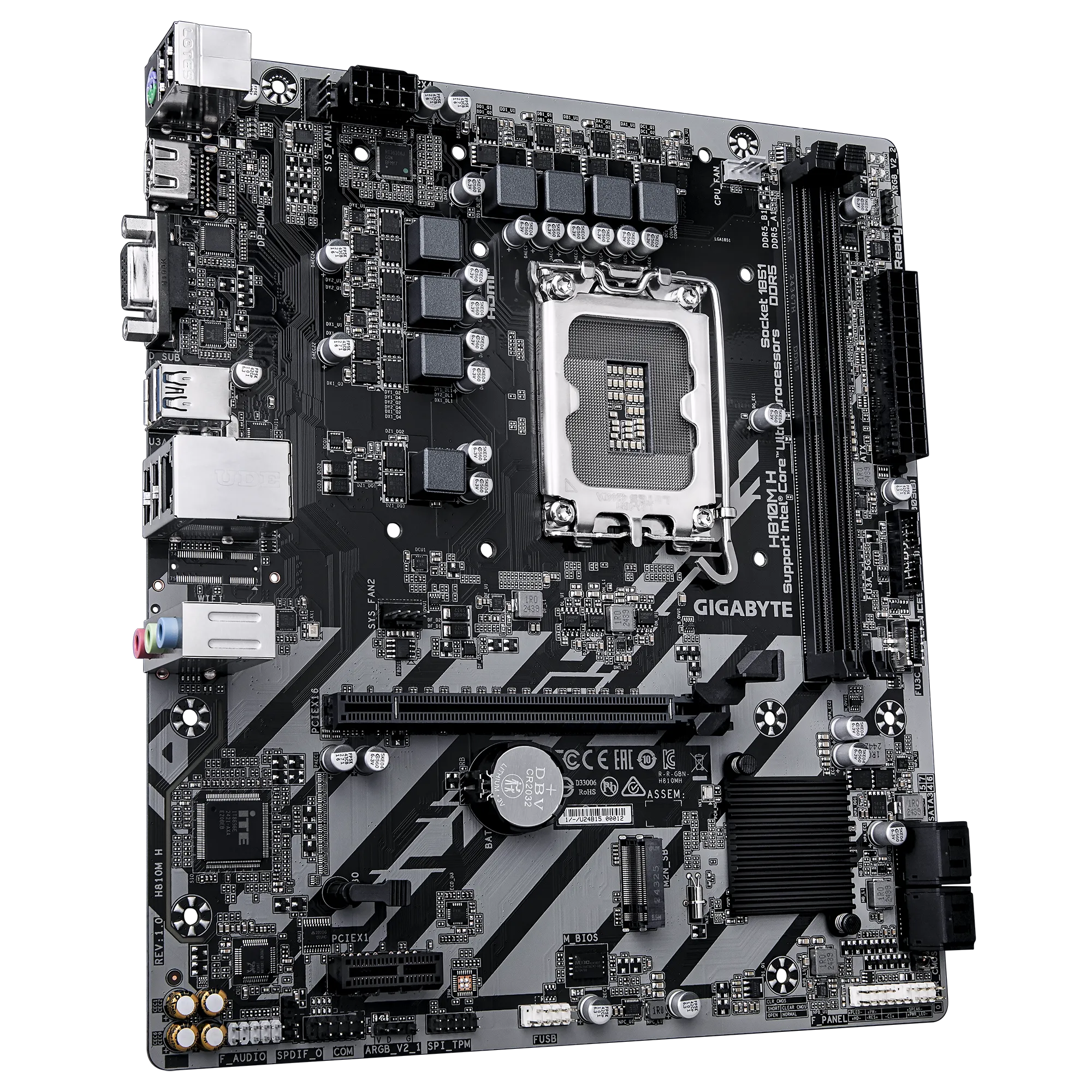 Материнская плата Gigabyte H810M H (H810M H)