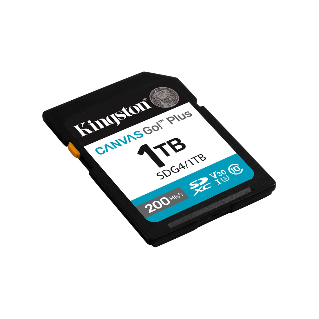 Карта памяти SD, Kingston Canvas Go! Plus, 1TB, Class 10 (SDG4/1TB)