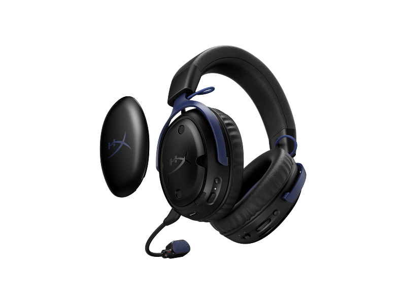 Гарнитура, HyperX Cloud III S Wireless, Чёрно-Синий (DF7E9AA)