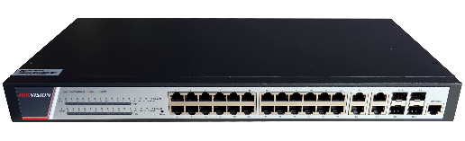 Коммутатор Hikvision DS-3E2528P(B) PoE (DS-3E2528P(B))