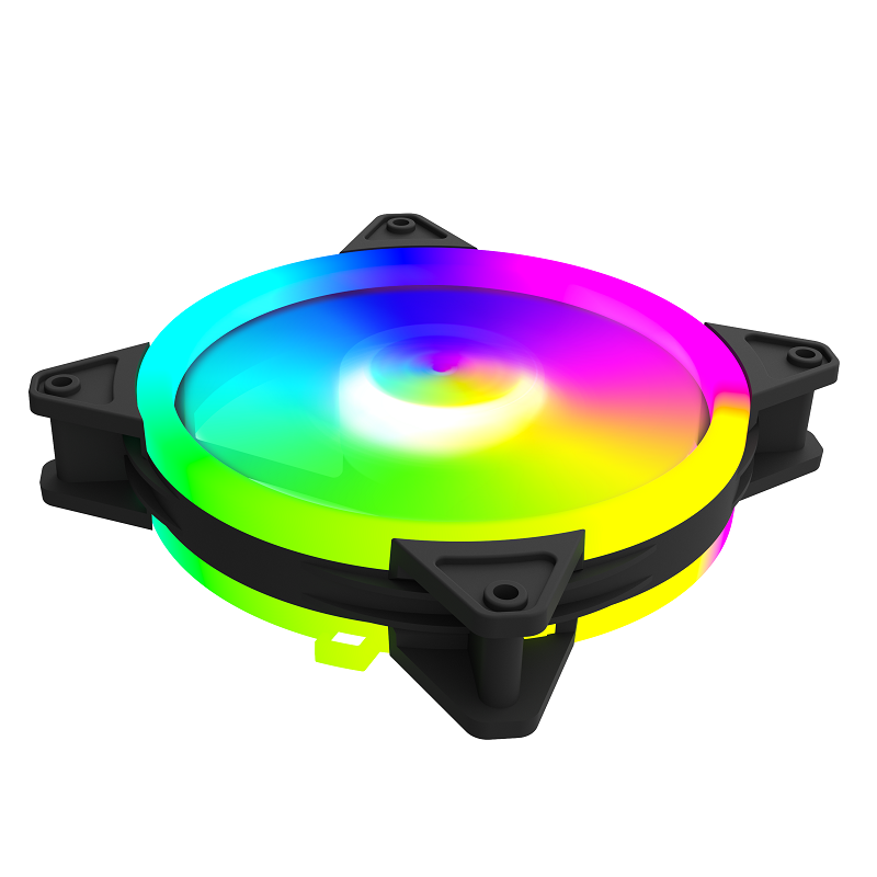 Вентилятор для корпуса Wintek SX-F211-B-12 ARGB, Black (SX-F211-B-12 ARGB)