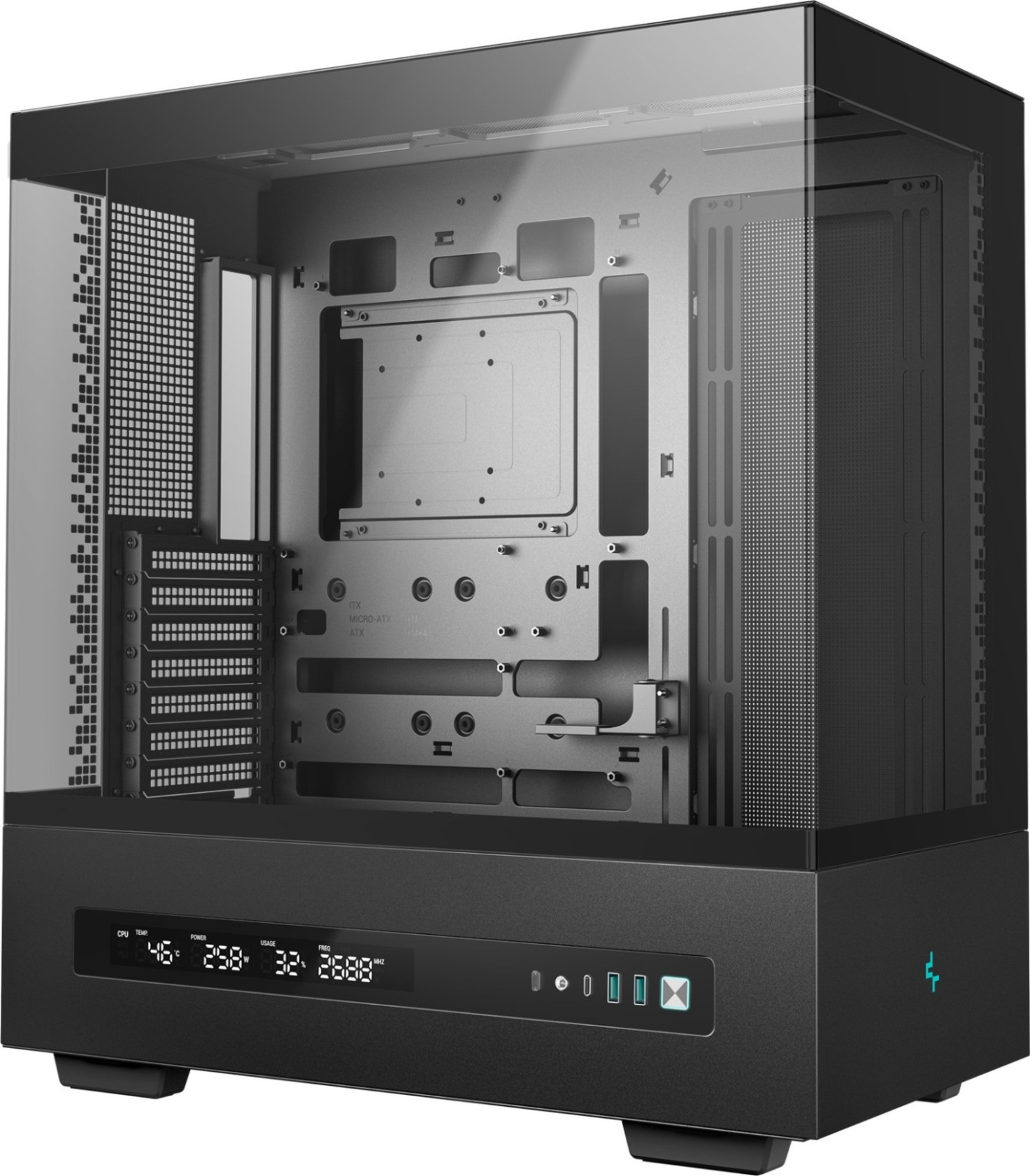 Корпус DeepCool CH690 Digital (R-CH690-BKNNA0D-G-1)