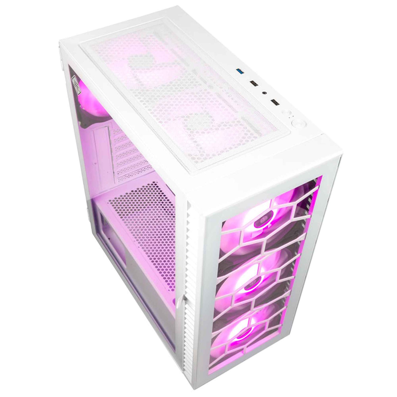 Корпус Kolink Observatory HF Glass ARGB - White (PGW-CH-KOL-111)