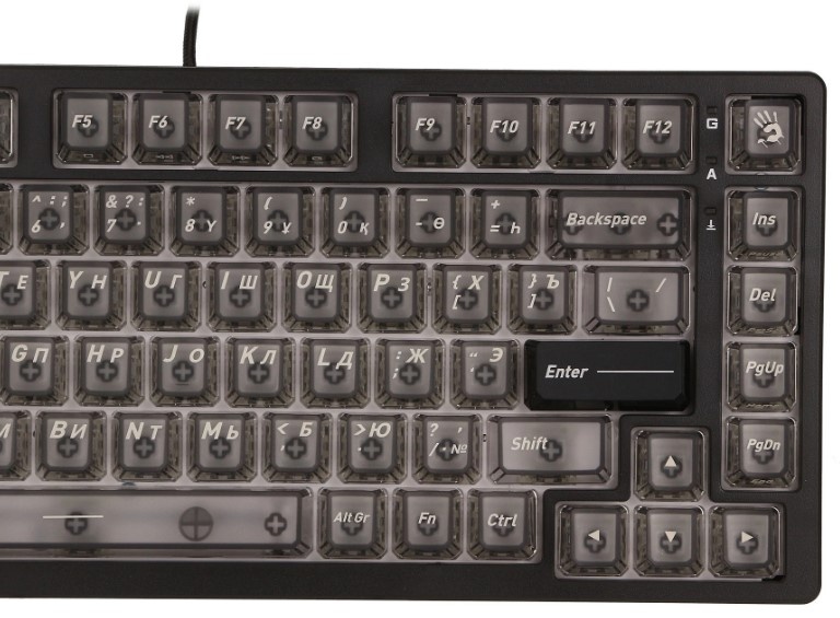 Клавиатура A4Tech Bloody MS76, MS Magnetic Switch - Stellar Black (MS76 STELLAR BLACK)