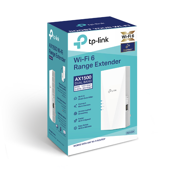 Усилитель Wi-Fi сигнала Tp-Link RE500X  (RE500X) Усилитель Wi-Fi сигнала Tp-Link RE500X  (RE500X)