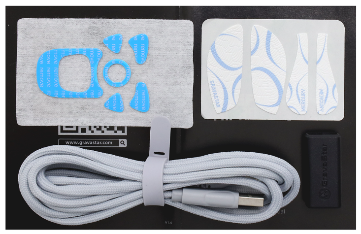 Мышь GravaStar Mercury M1 Pro, Blue (GRAVASTAR M1 PRO_BLU)