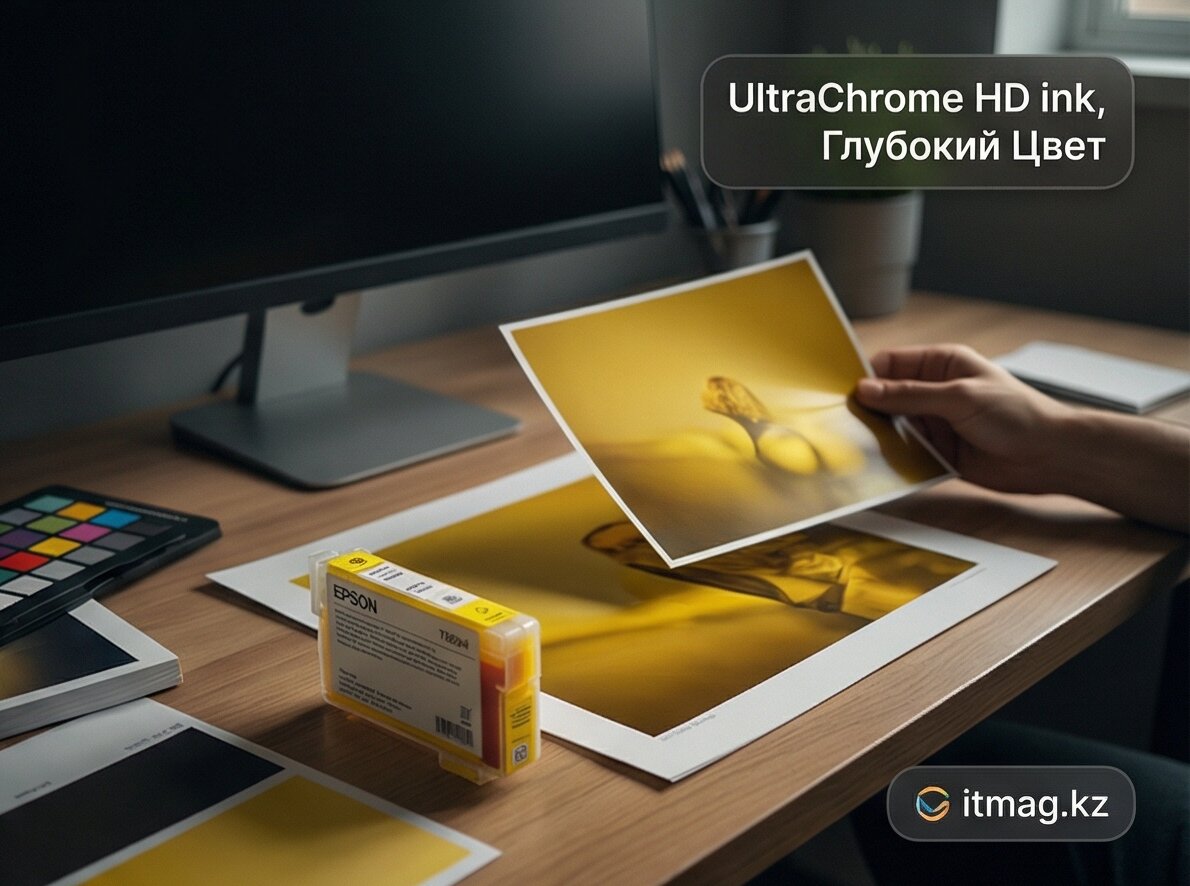 Картридж струйный Epson Yellow T850400 UltraChrome HD ink 80ml (C13T850400)