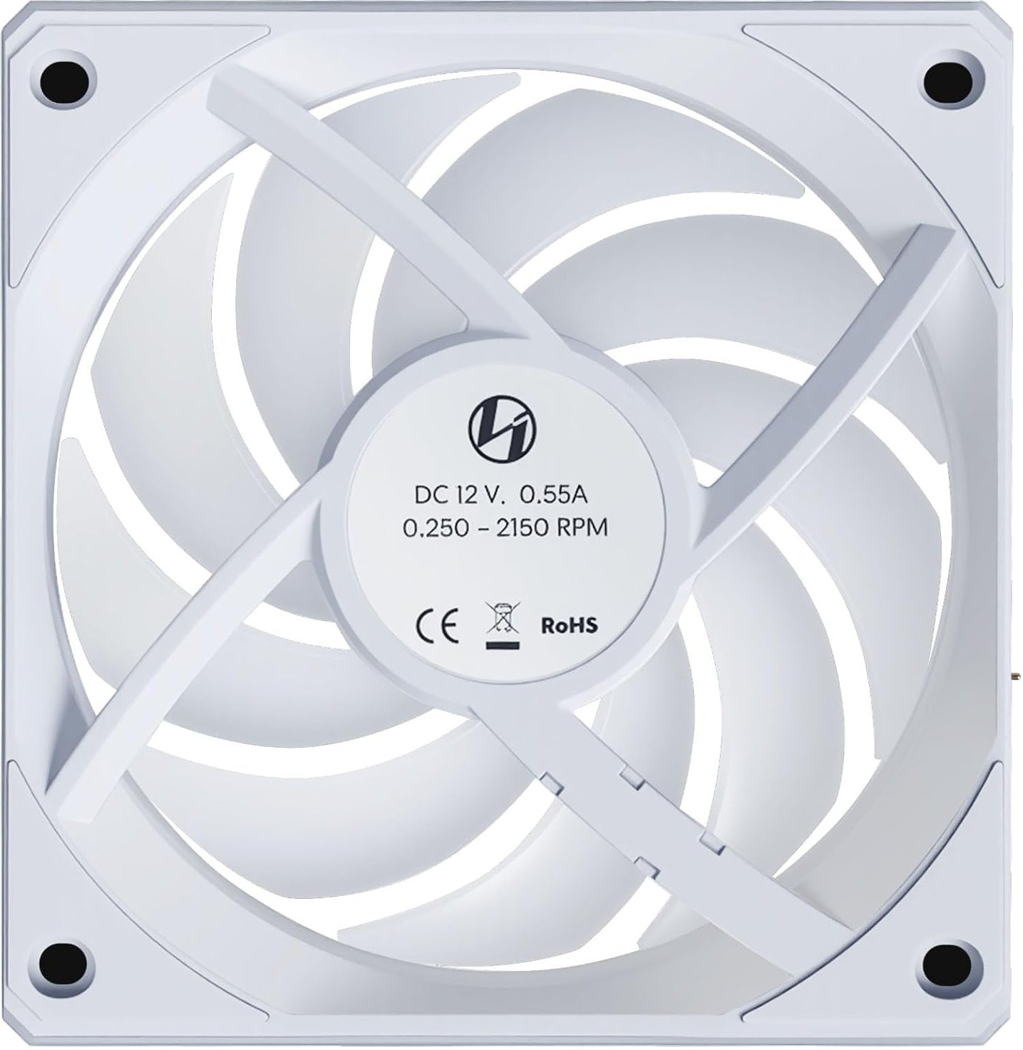Вентилятор для корпуса Lian Li Uni Fan CL120 Wireless Reverse 3-pack White (G99.12RCL1W3W.00)
