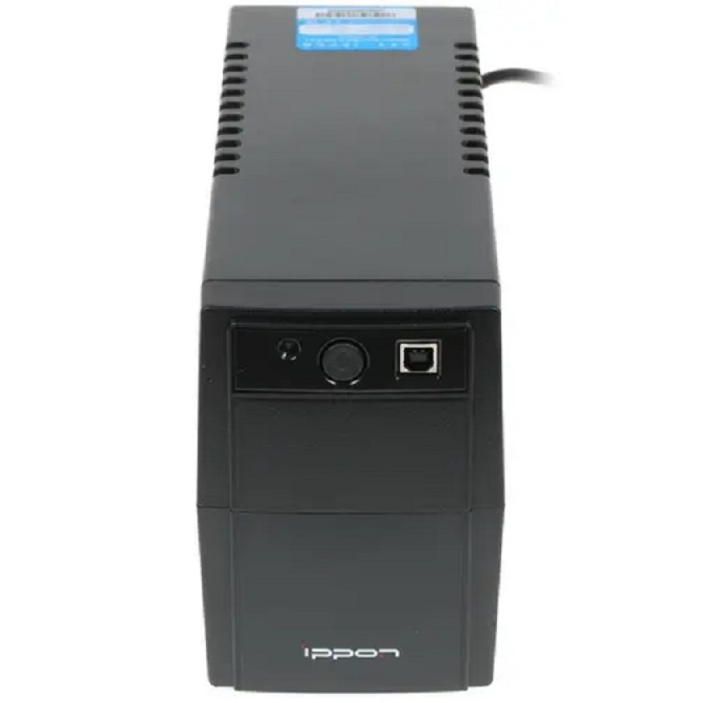 Источник бесперебойного питания Ippon Back Basic 650 Euro, 650VA, 360Вт, управление по USB, без комплекта кабелей (383323)