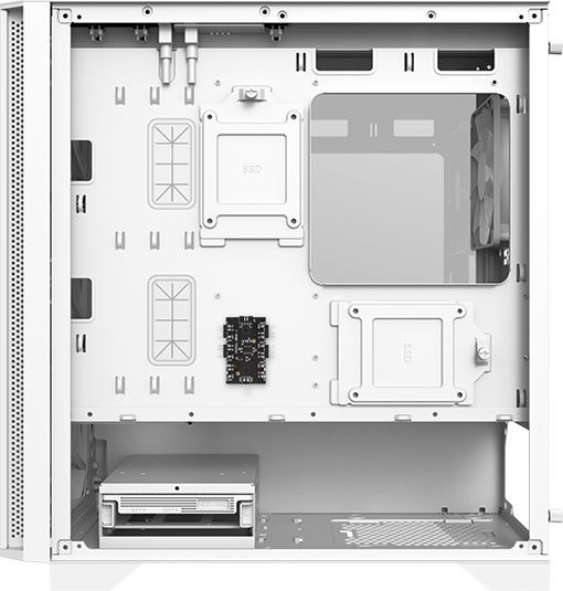 Корпус Montech AIR 100 ARGB, Белый (AIR 100 ARGB (W))