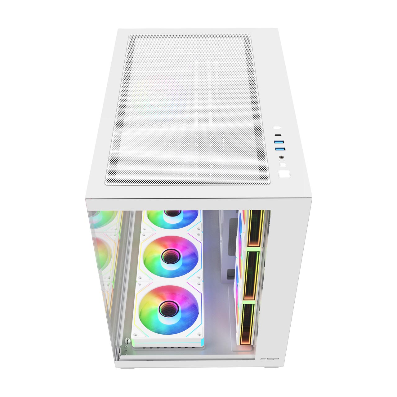 Компьютерный корпус FSP M341 - White (M341-WA)