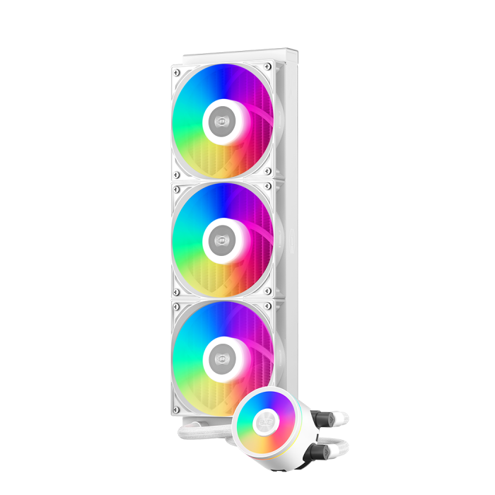 Водяное охлаждение для CPU PCCooler DA360 Pro ARGB WH (DA360 Pro ARGB WH)