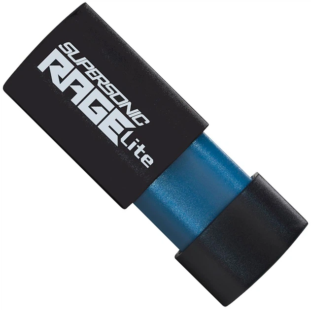 USB флеш-накопитель 64GB Patriot, Rage Lite, USB 3.2, black (PEF64GRLB32U)