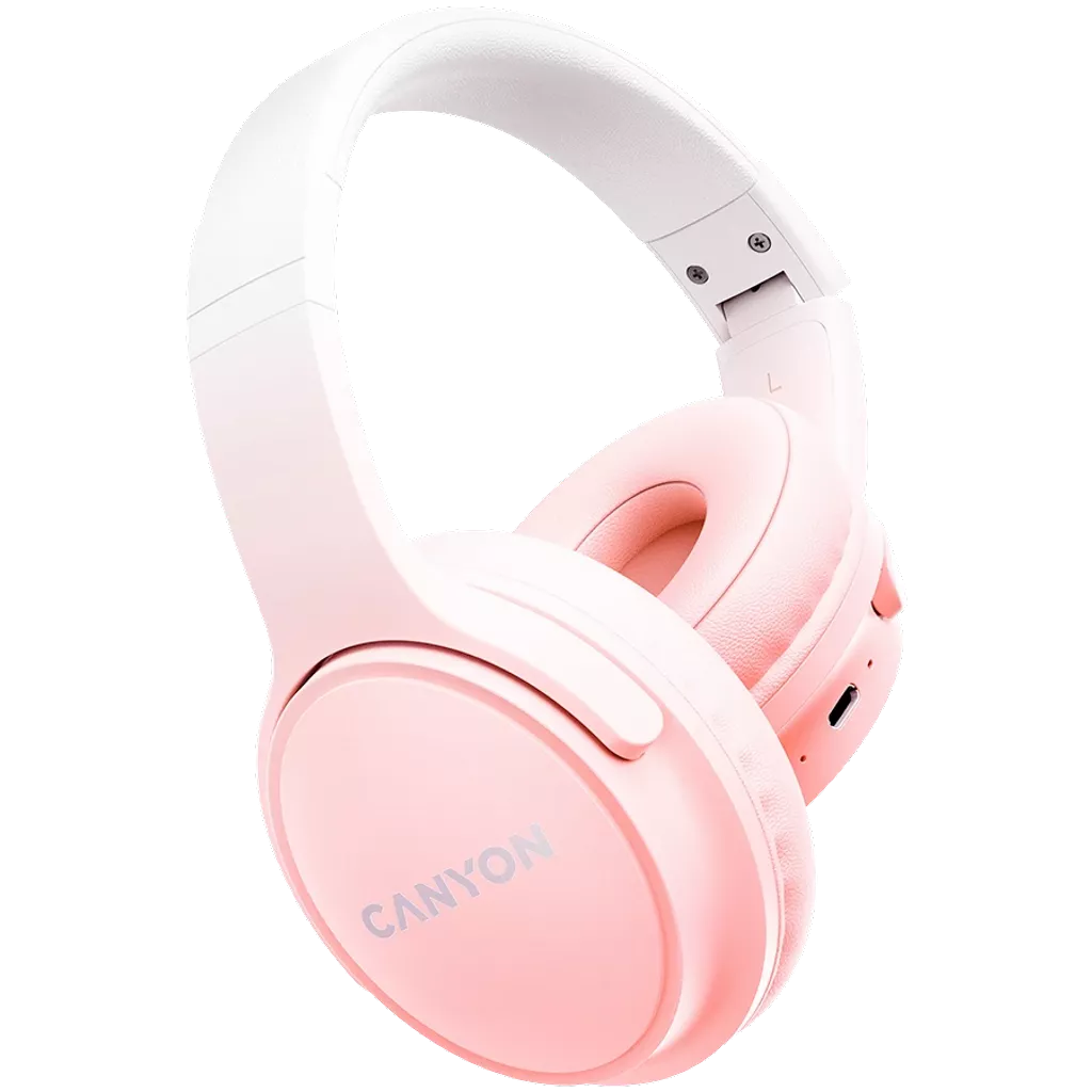 Наушники накладныеCanyon OnRiff 4, Pink (CNS-CBTHS4P)