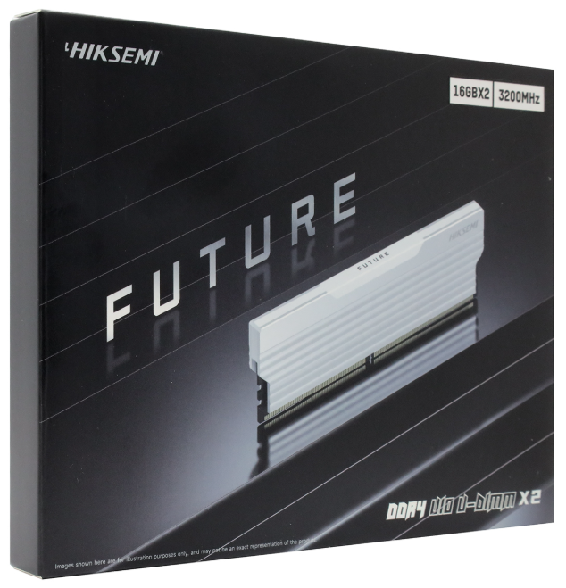 Комплект оперативной памяти DIMM Hiksemi (Hikvision) Future, DDR4 32 GB kit (2x16GB) 3200MHz, White (HSC432U32F3 16G*2)