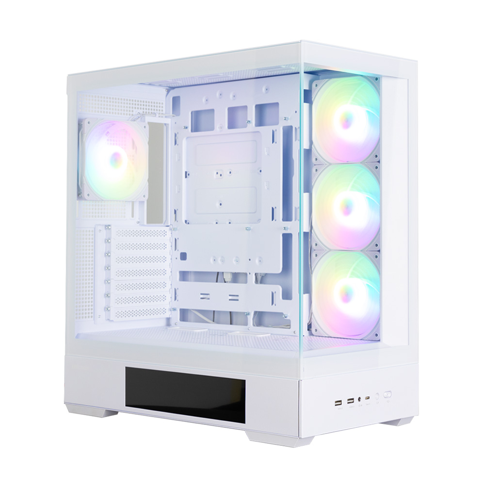 Компьютерный корпус Zalman P40 DS White (P40 DS White)